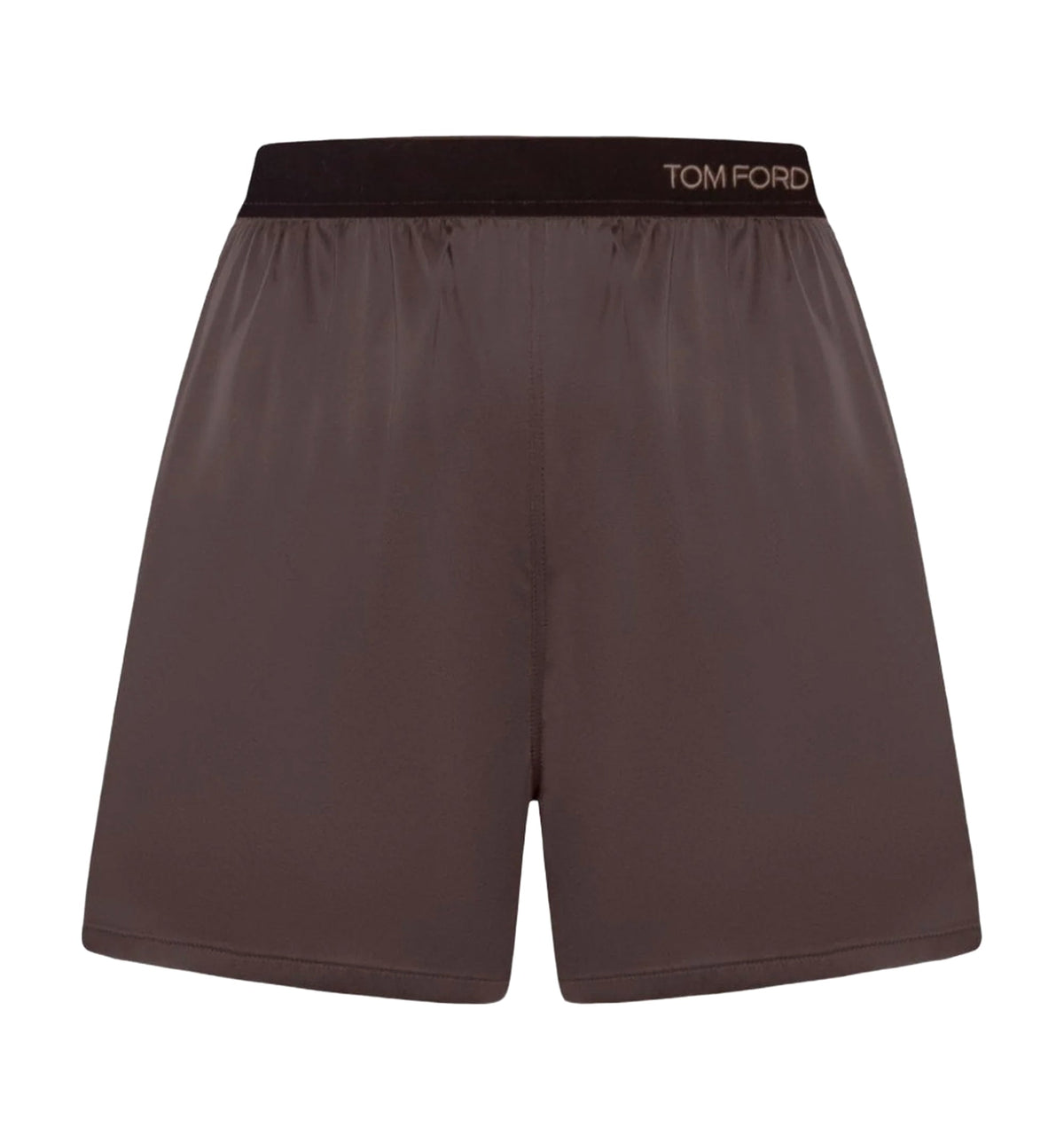 Silk pajama shorts