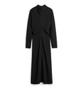 Slouch waist scarf dress