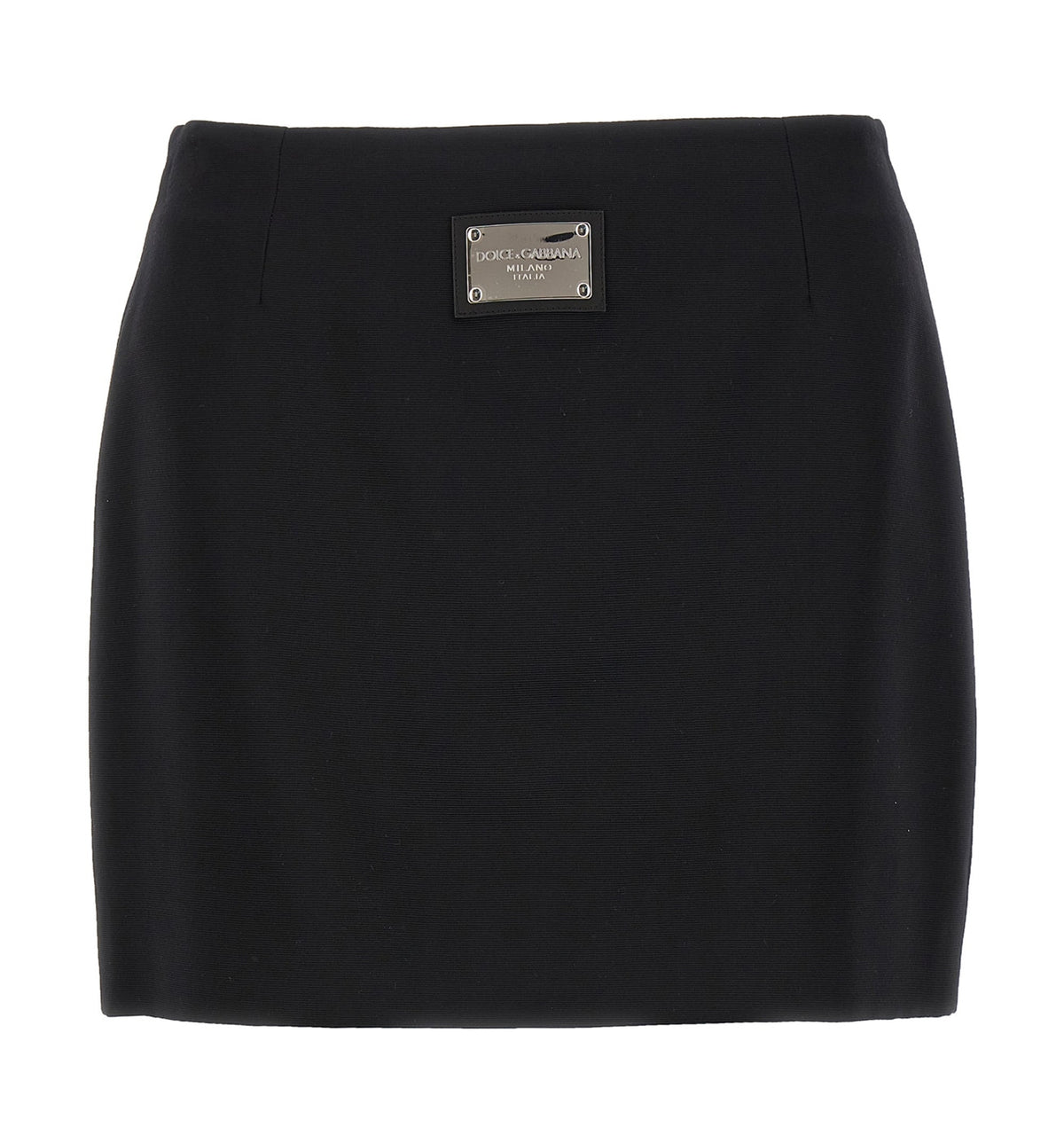 Short Ottoman Skirt With Dolce&Gabbana Tag