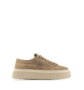 Suede sneakers