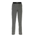 Printed Stretch Satin Pyjama Pant