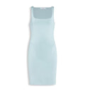 Silk Knit Mini Bodycon Dress