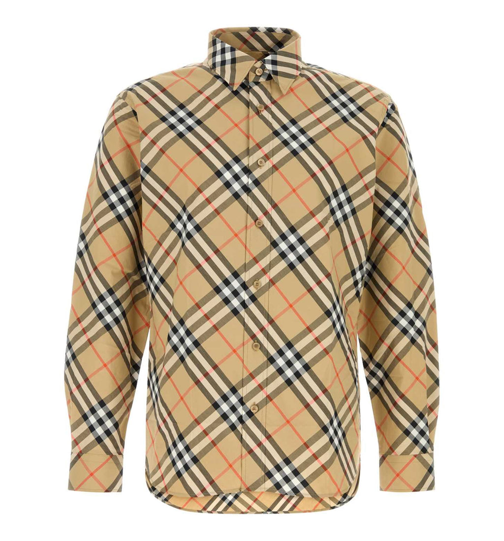 Archive Check Cotton Poplin Shirt