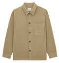 Cassandre Overshirt In Cotton Linen Gabardine