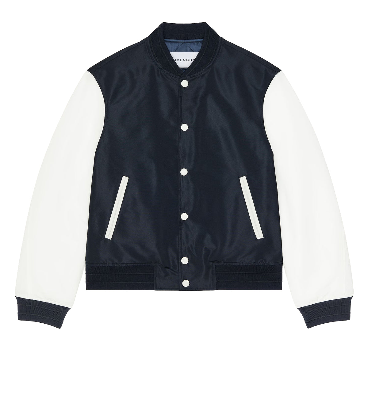 Blouson in Polyfaille with Givenchy Paris Embroidery