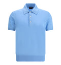 Cotton Knit Polo Shirt