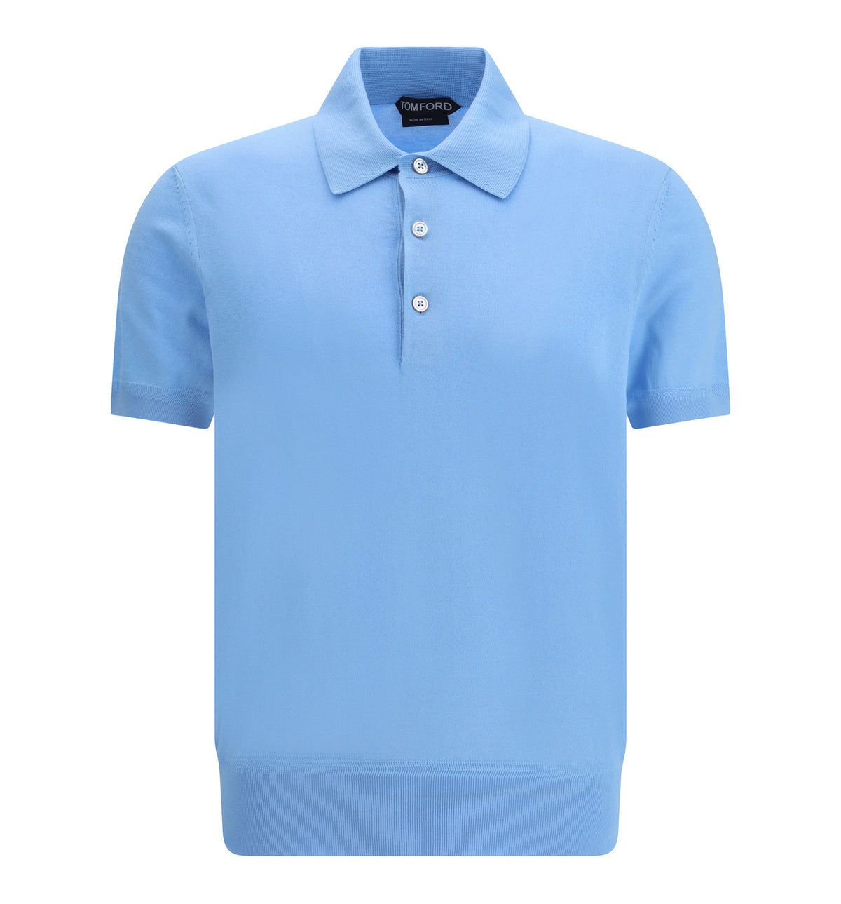 Cotton Knit Polo Shirt
