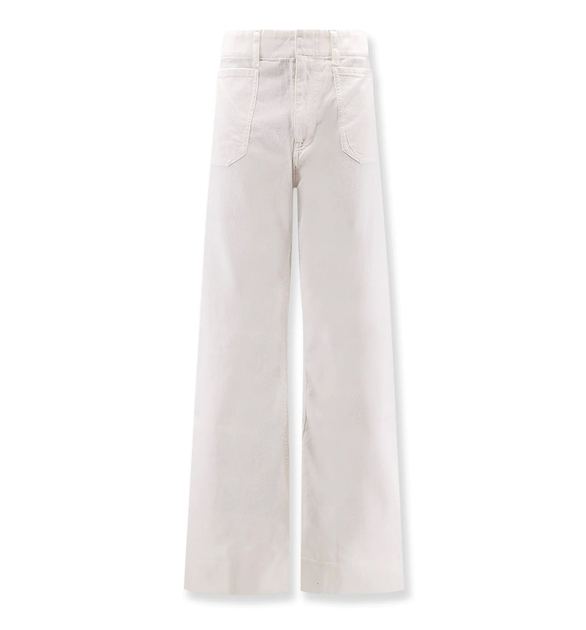 Cotton Trousers With Triomphe Embroidery