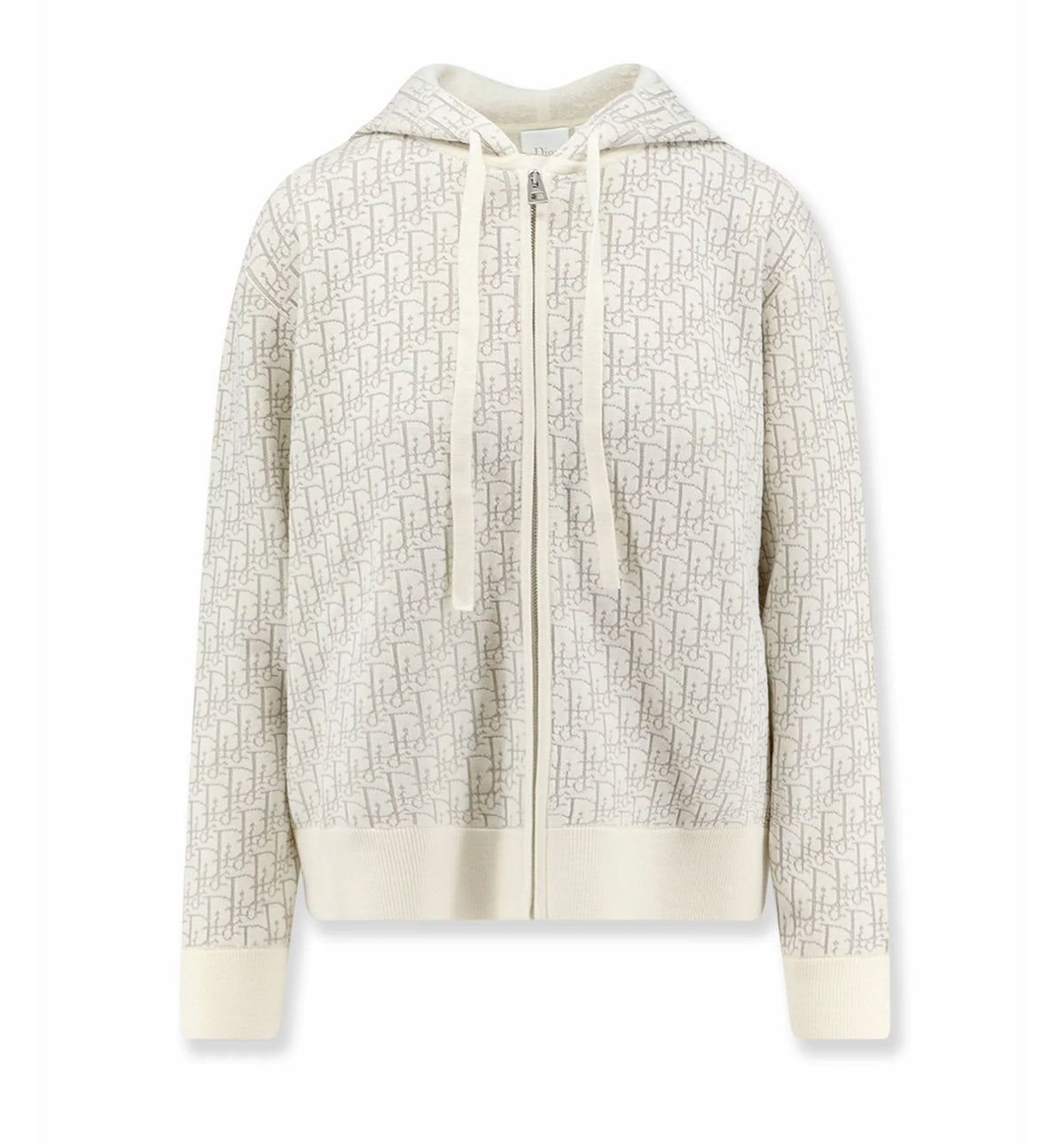 Dioriviera Zipped Cardigan with Hood