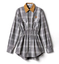 Flannel Mini-Dress