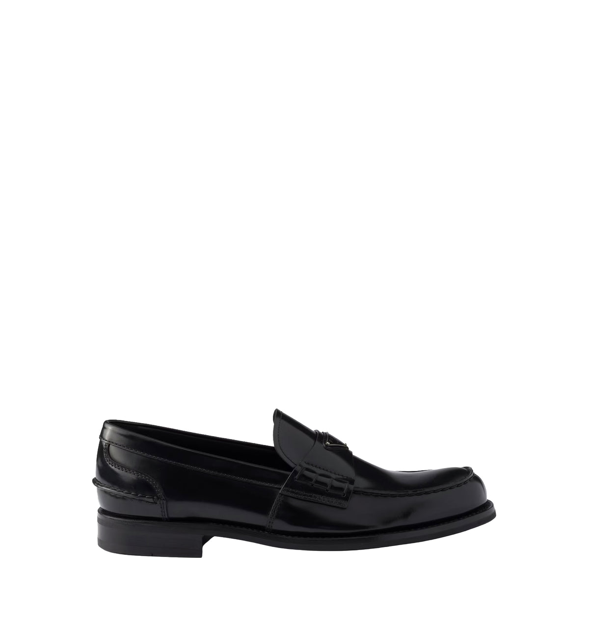 Brushed Leather Loafers