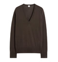 Fine v-neck knit