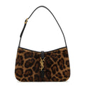 Le 5 à 7 Leopard-Print Calf Hair Shoulder Bag