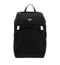 Re-Nylon And Saffiano Leather Backpack