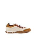 Tyre technical fabric and suede sneakers