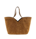 Small Y Tote Bag In Suede
