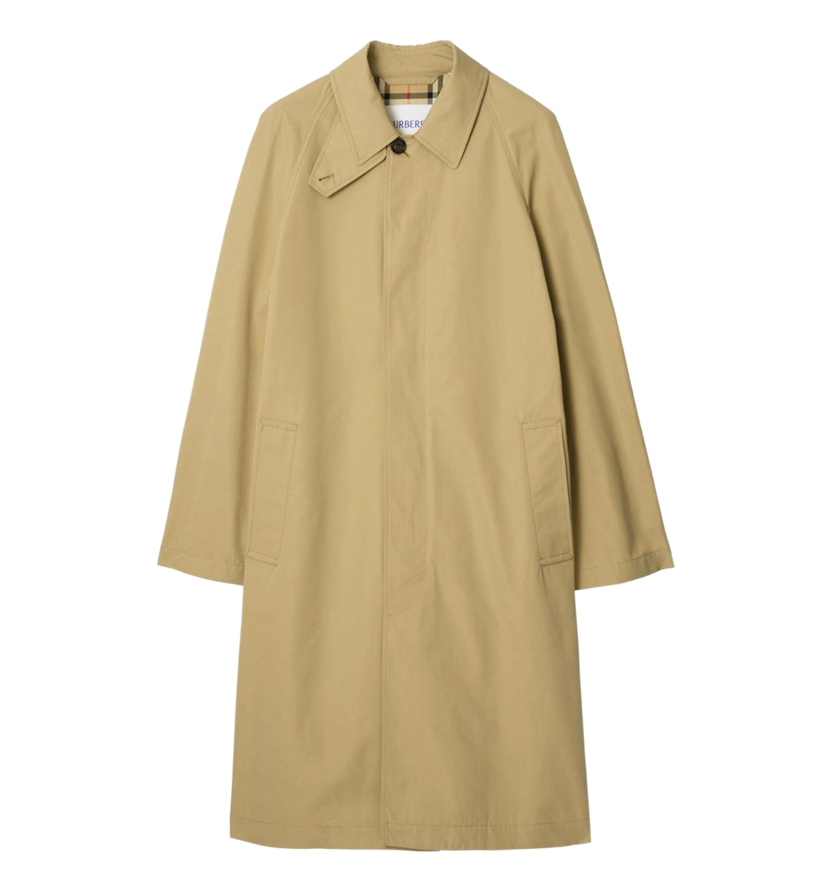 Single-Breasted Rain Coat