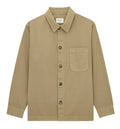 Cassandre Overshirt In Cotton Linen Gabardine
