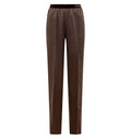 Peach-Feel Silk Satin Pj Pants