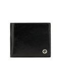Bi-fold wallet with Interlocking G