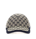 Two-tone GG fabric baseball cap