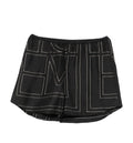 Monogram Silk Pajama Shorts