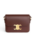 Teen Triomphe Bag In Shiny Calfskin