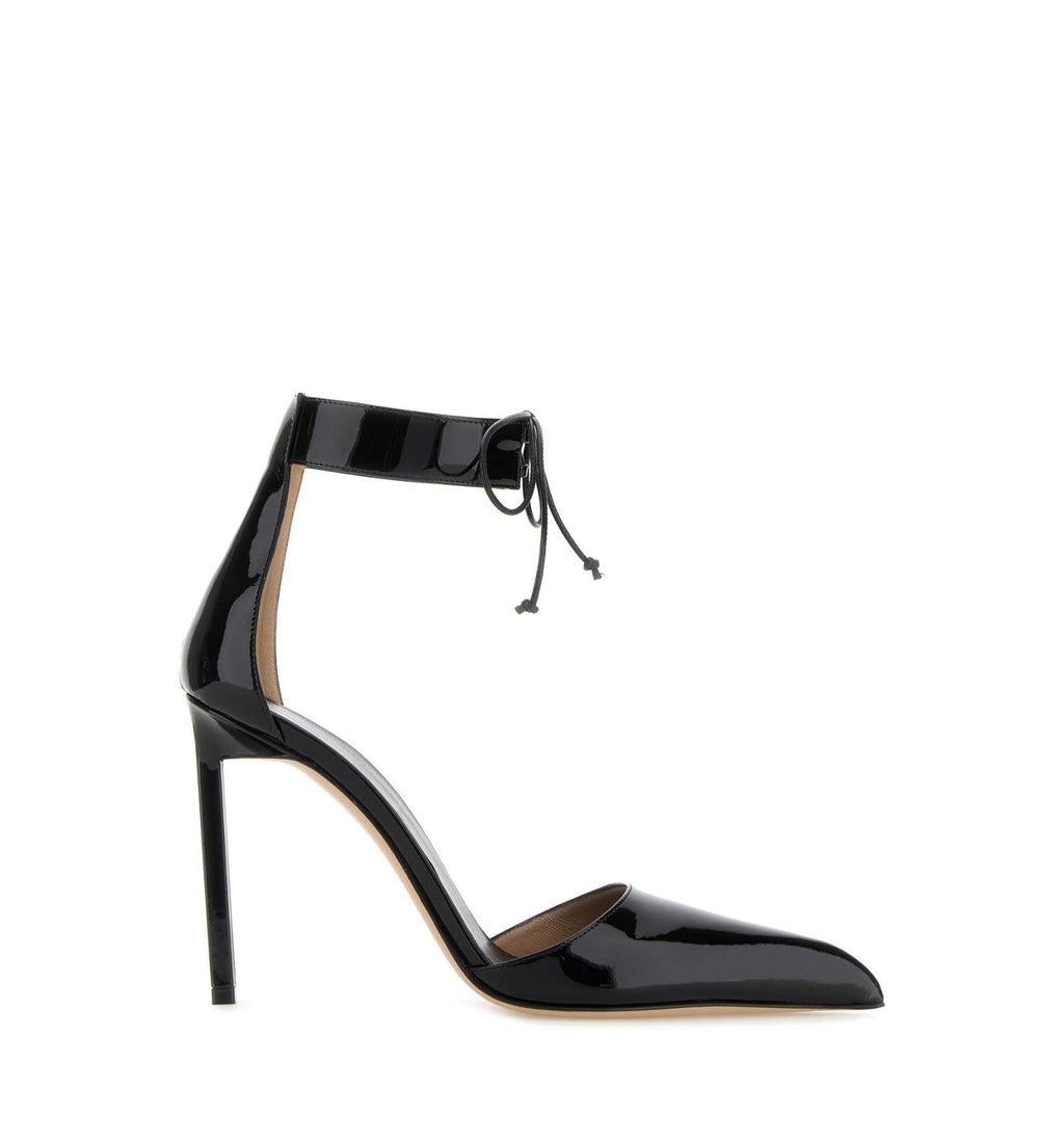 Patent Leather Ankle Strap Pump