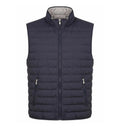 Lightweight techno fabric down vest