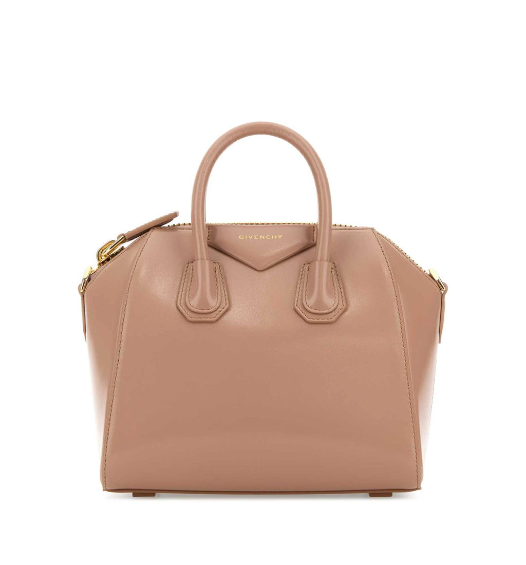 Mini Antigona Bag in Box Leather