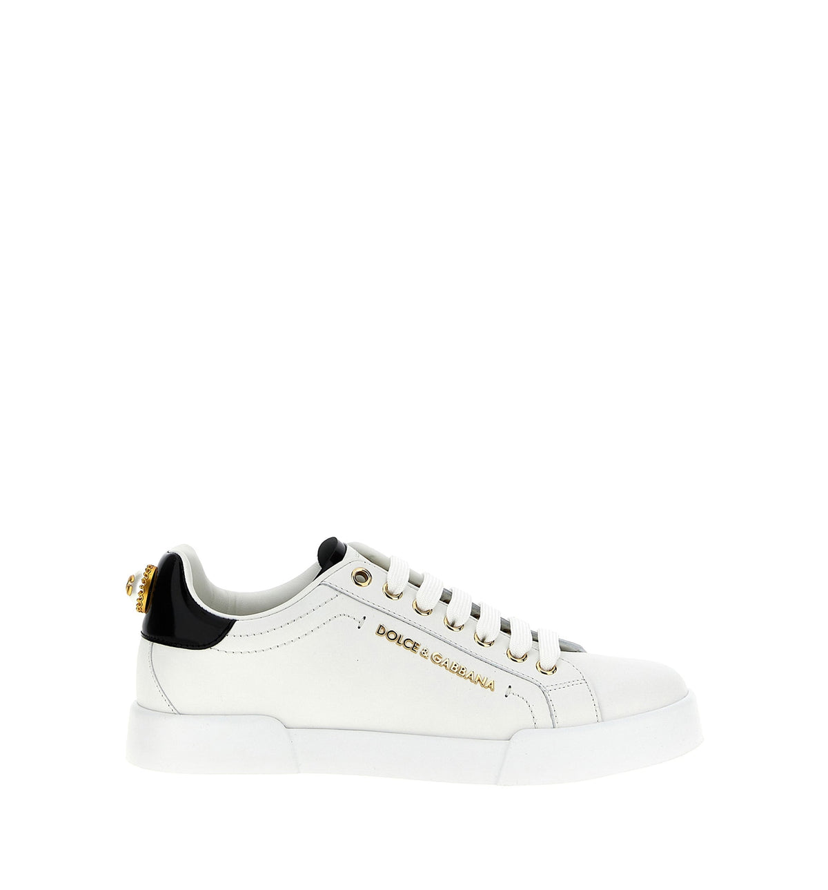 Calfskin Nappa Portofino Sneakers With Lettering