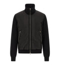 Padded Merino Wool Bomber Jacket