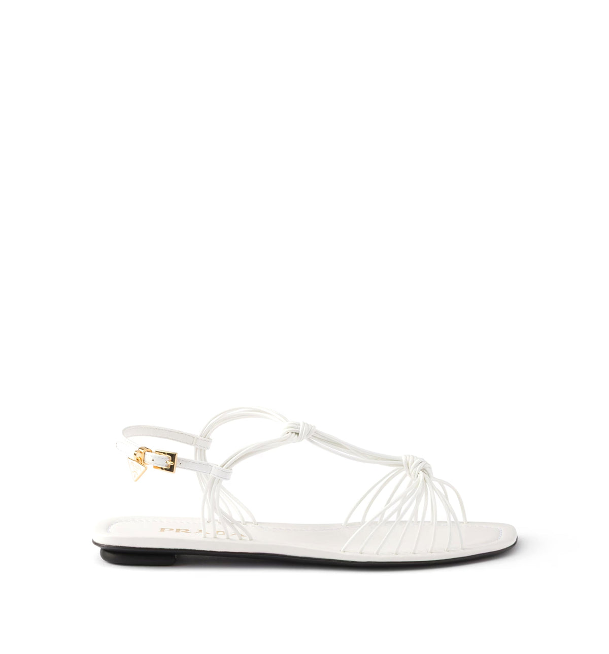 Patent leather sandals