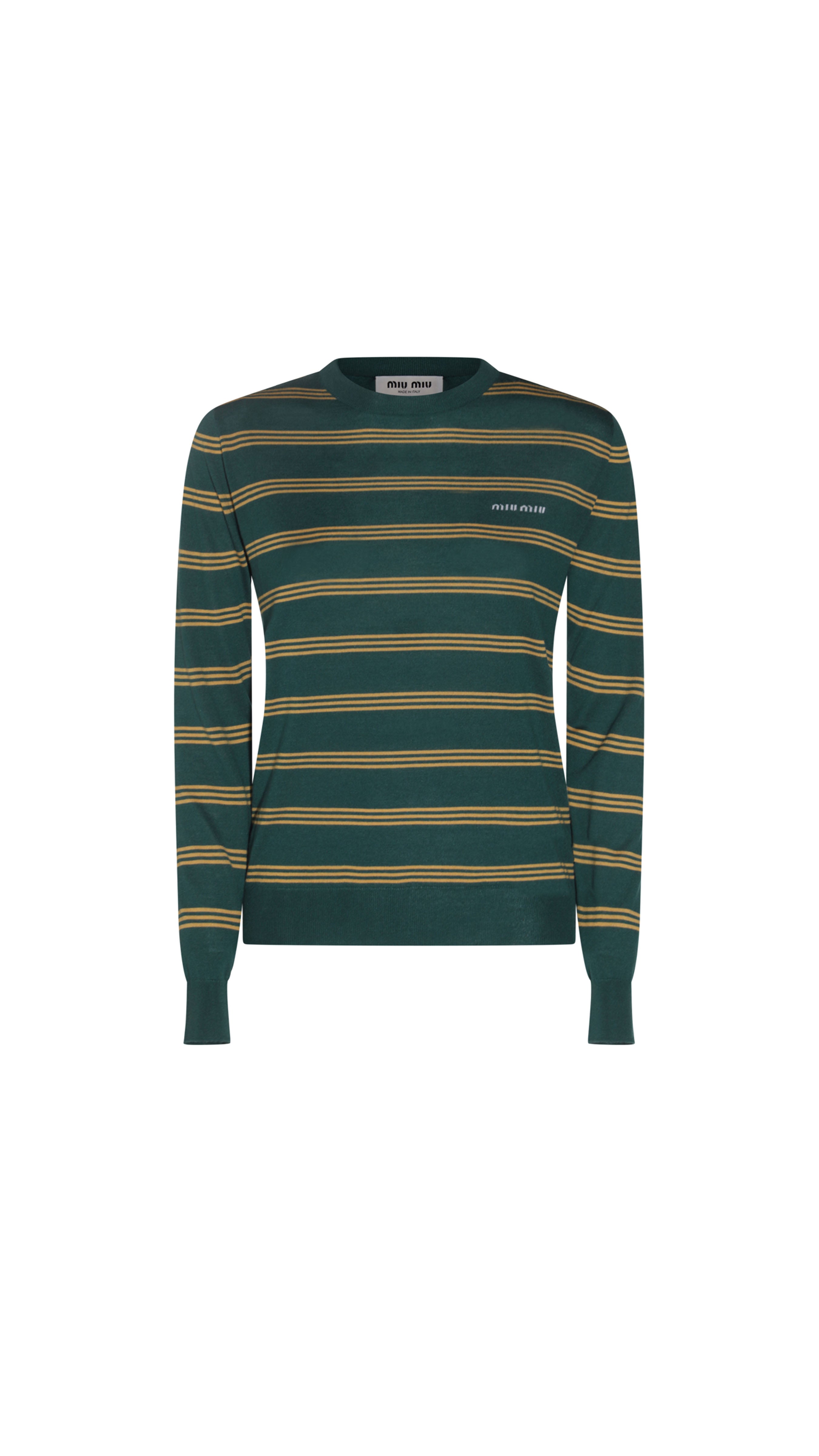 Cotton Sweaters - Dark Green