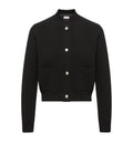 Wool & Cashmere Blend Padded Cardigan