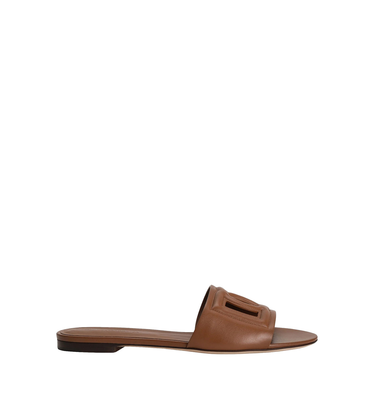 Calfskin Sliders With DG Logo