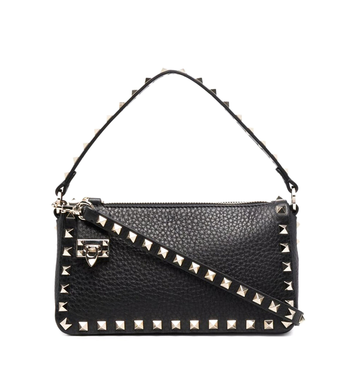Rockstud Small Leather Shoulder Bag