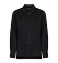 Intrecciato Leather Shirt
