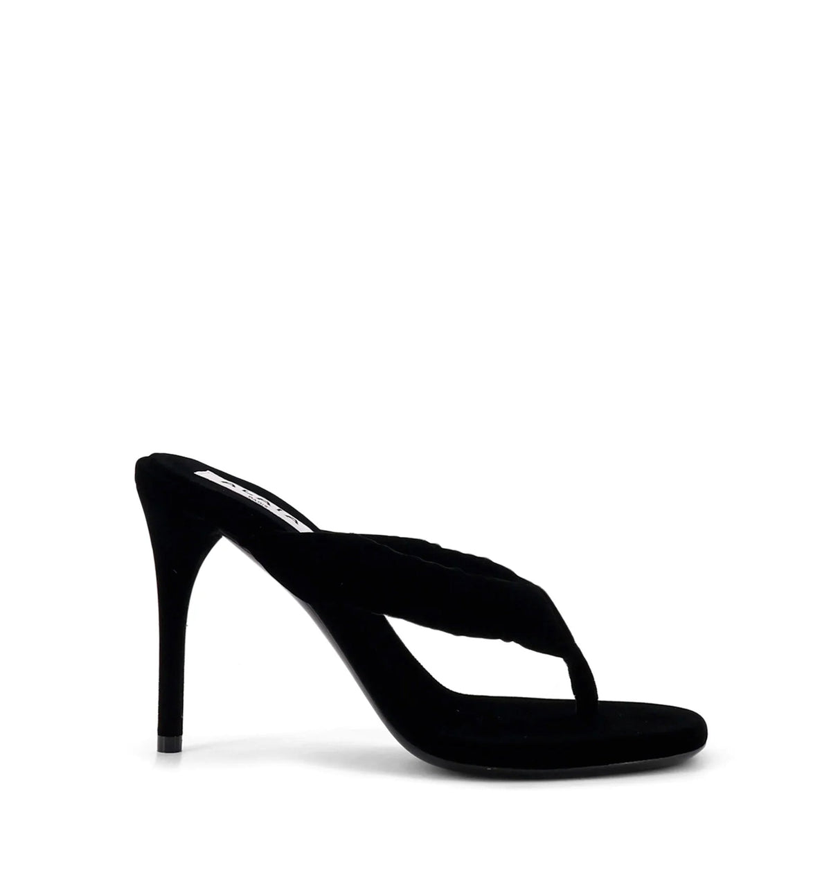 Heel Thong Mules in Velvet