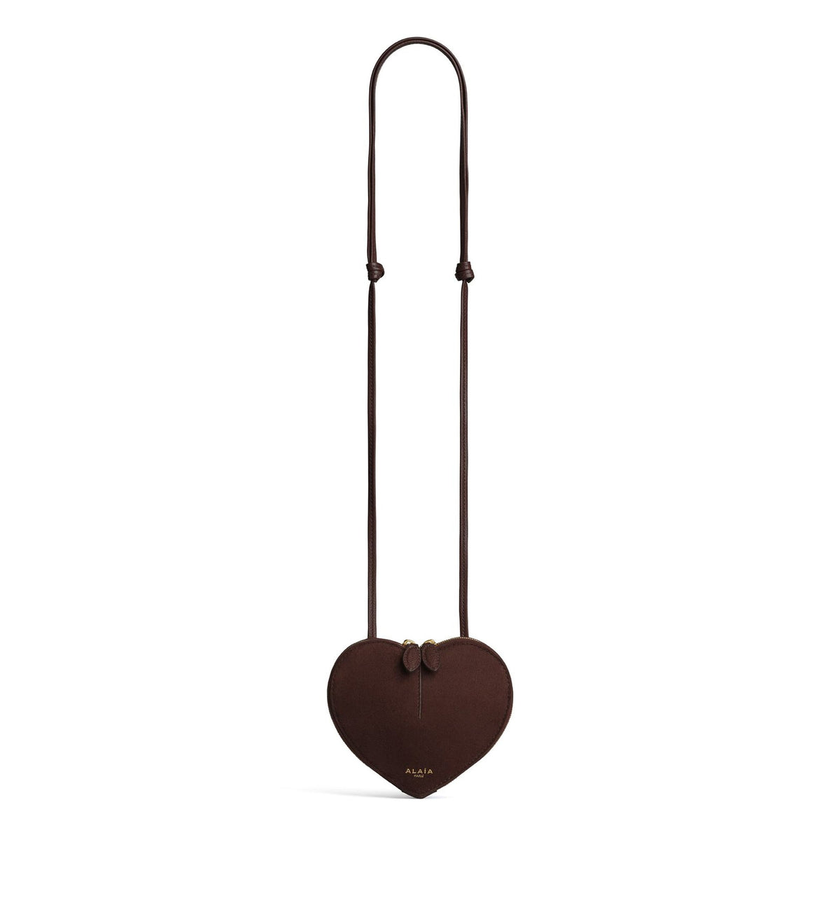 Le Coeur Small Bi-Material Bag In Leather
