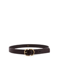 CD Belt Brown Smooth Taurillon Leather, 35 MM