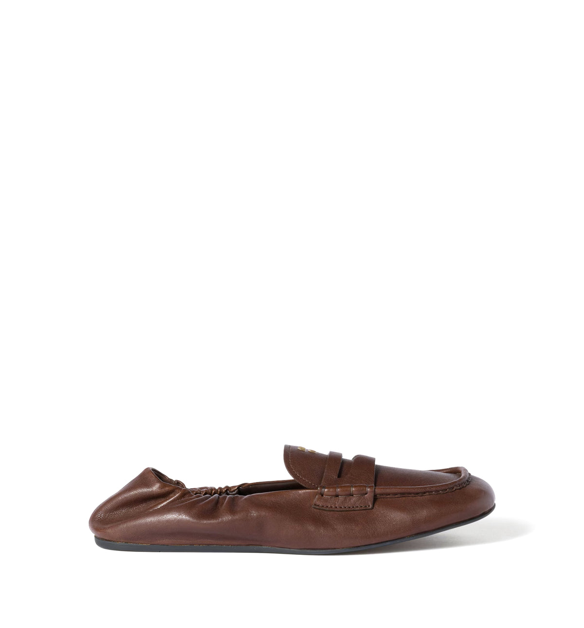 Ruches Nappa Leather Loafers