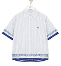 Short Sleeve Shirt In Technical Cotton