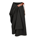 Wool Grain De Poudre Skirt