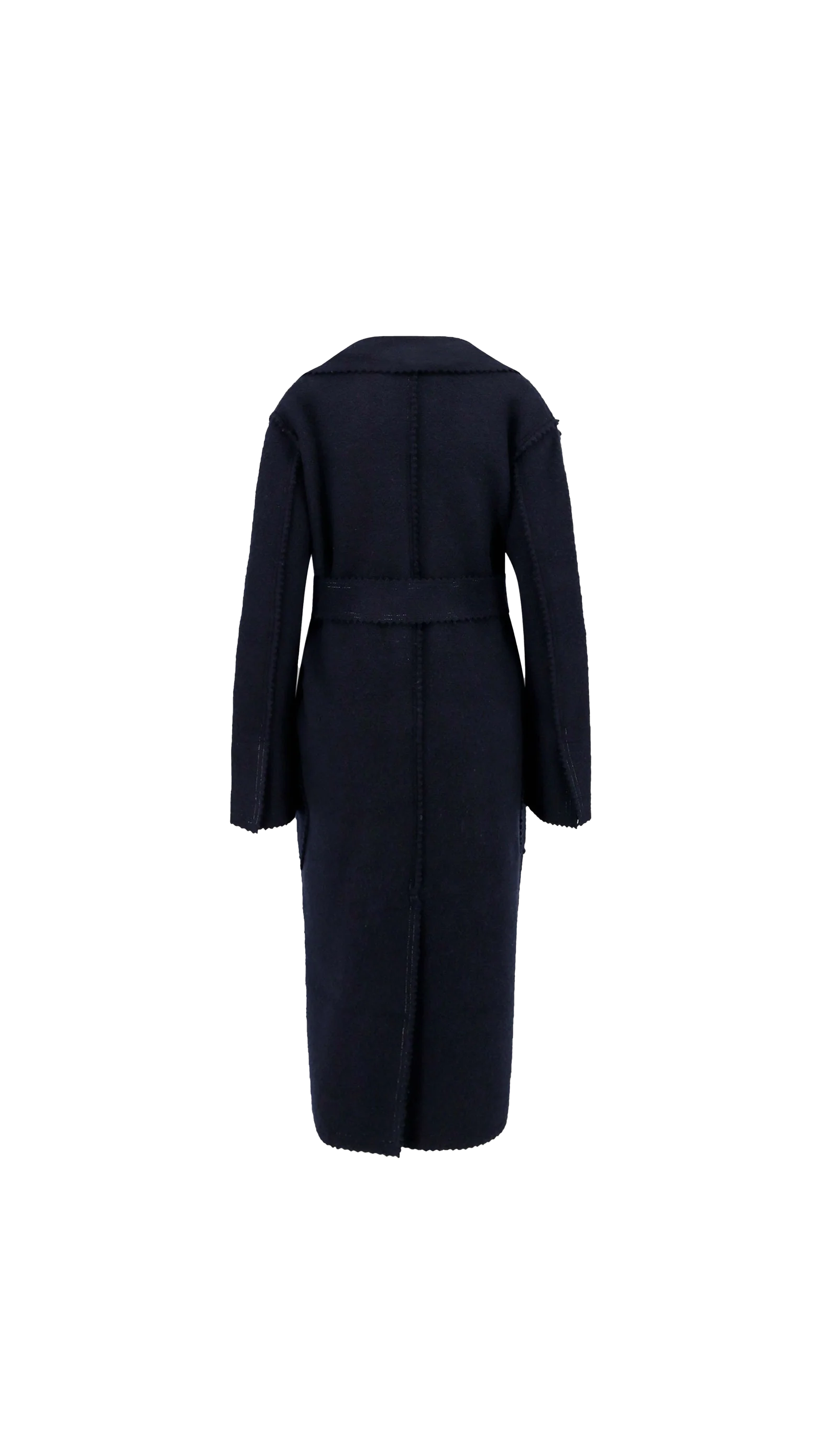 Wool And Cashmere Knit Jene Coat - Blue