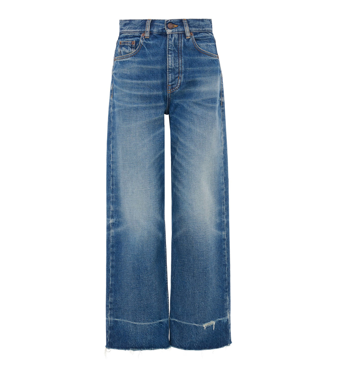 Bootcut jeans in denim