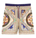 Drawstring Pattern Shorts