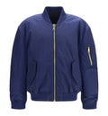 Nylon Bomber Jacket with embroidered back logo