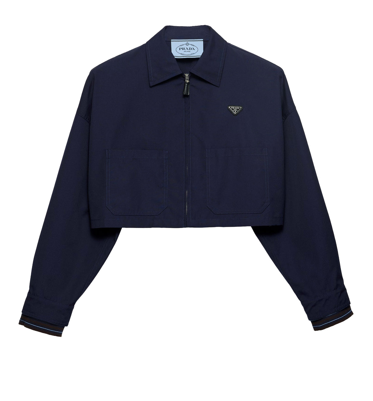Poplin Blouson Jacket