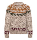 Geometric Jacquard Wool & Alpaca Blend Sweater